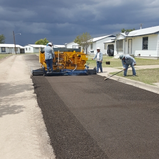 Laying Asphalt