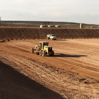 Frac Pit Floor